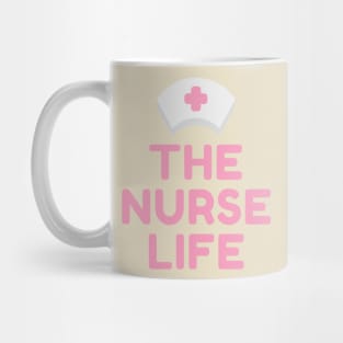 Pink Heartbeat: Nurse Professional Design Mug